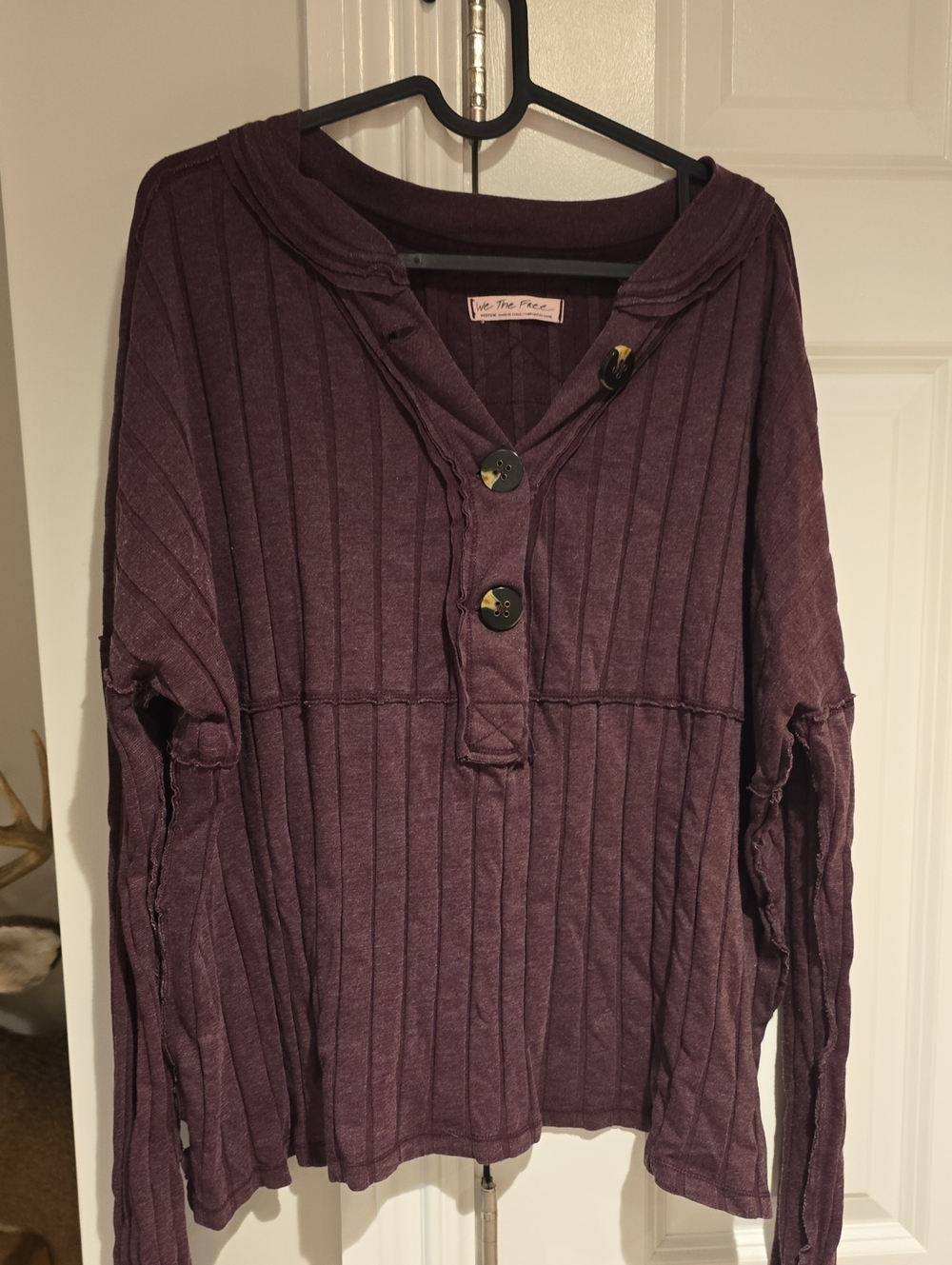 We The Free Ribbed Henley